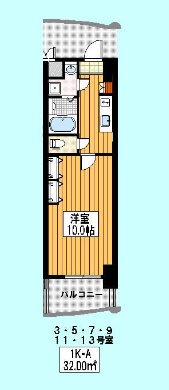 地下鉄七隈線渡辺通駅まで徒歩6分