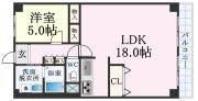 阪神本線新在家駅まで徒歩4分