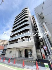 東武伊勢崎・大師線草加駅まで徒歩5分