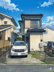 春ひなたと紅葉の家