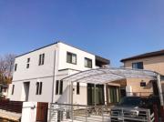 バスケットコートのある家