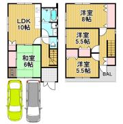 岸和田市磯上町3丁目貸家