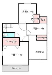 双葉ヶ丘一丁目貸家