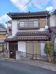 春の丘とキンモクセイ