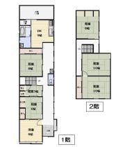 与板町北新町貸家