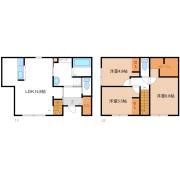 板倉3丁目戸建借家