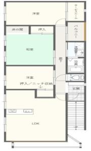 京阪北本通貸家