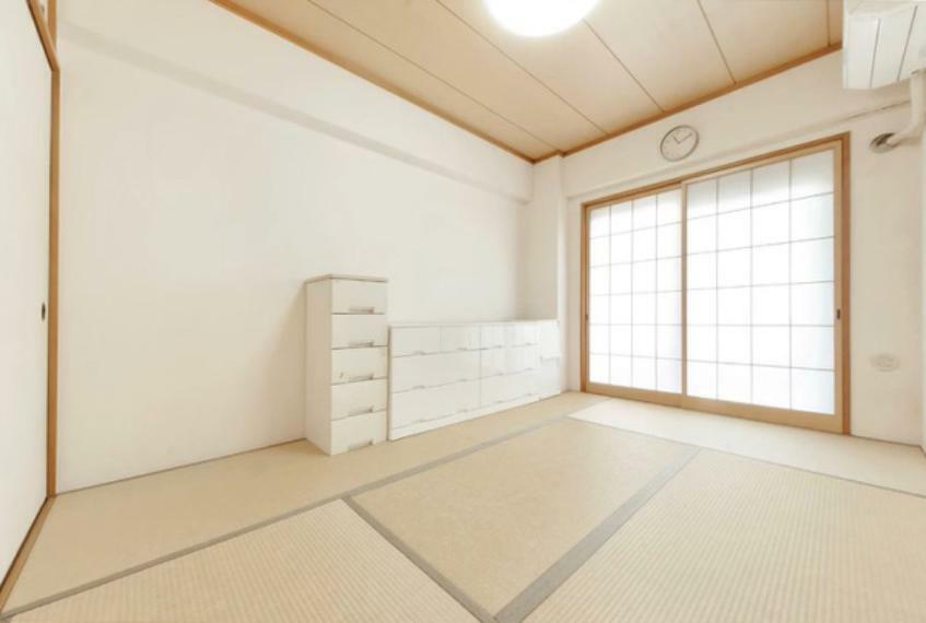 和室※お部屋の写真にCGを合成した空室のイメージ画像です。