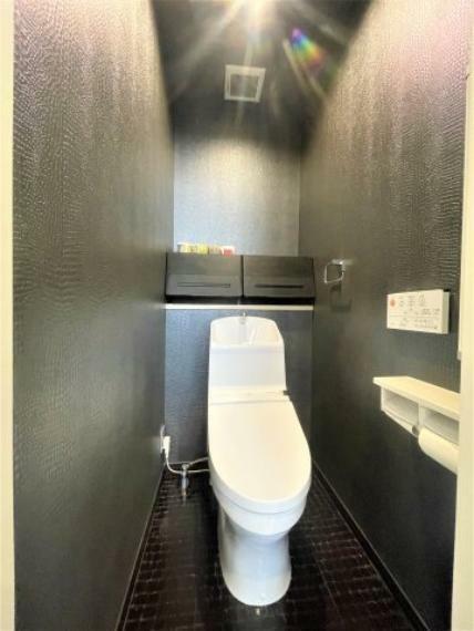清潔感のあるトイレです:三郷新築ナビで検索