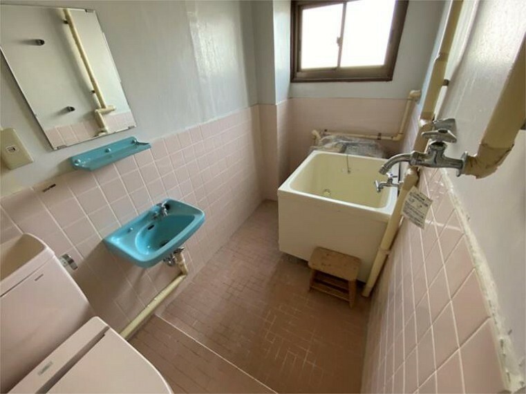ユニットバスタイプの洗面・浴室