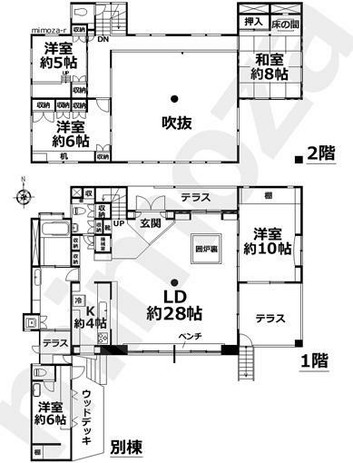 伊東市荻(4LDK)の内観