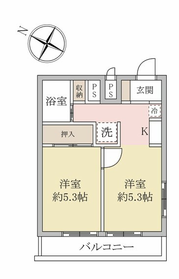 トップ取手第二の間取り