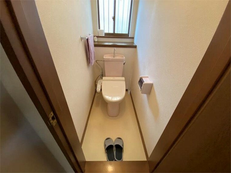 きれいに使われた1Fトイレ