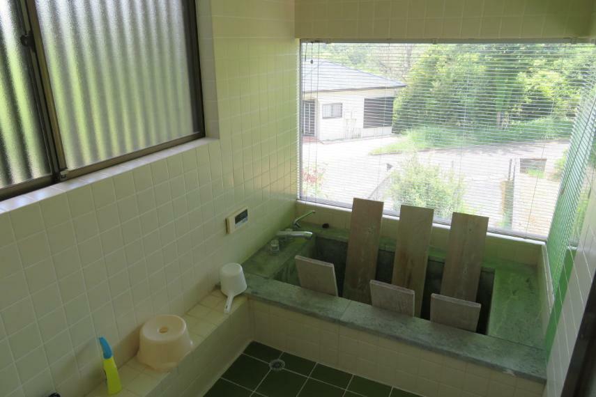 浴室・現在温泉休止中｜再開なされば温泉を利用できます