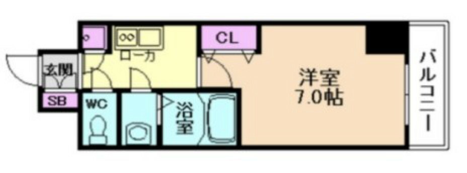 ファーストステージ梅田(1K) 6階の内観