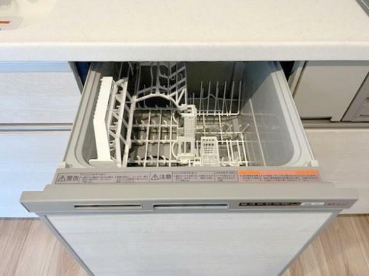 家事の時短に最適な食器洗浄乾燥機付き。