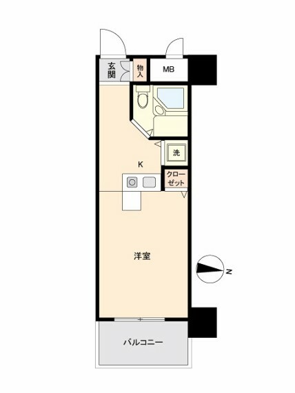 ライオンズマンション柳ケ瀬の間取り