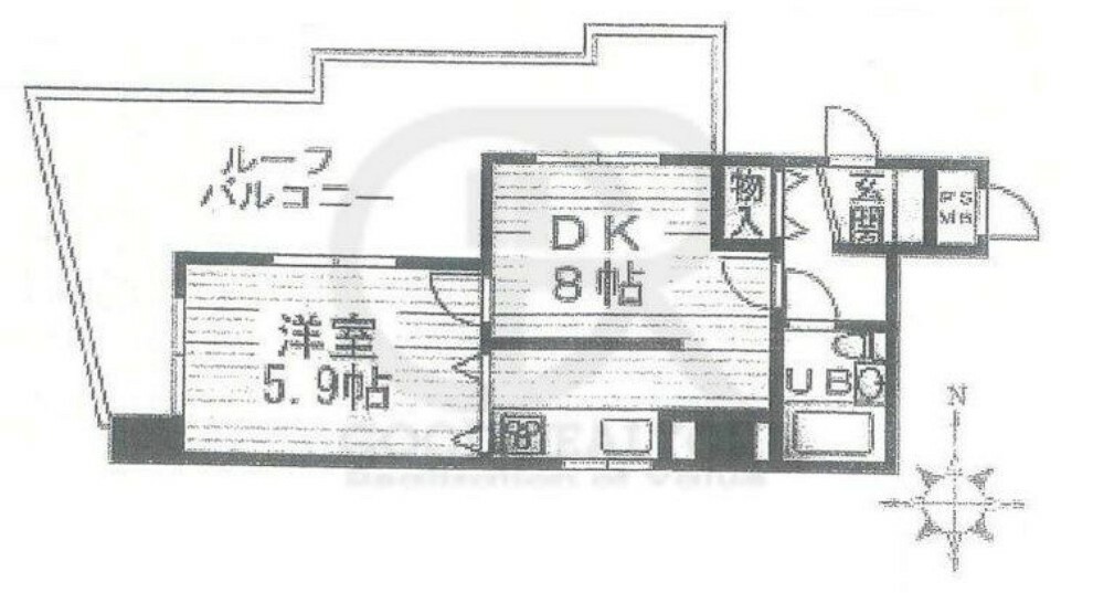 クリオ五反野壱番館の間取り