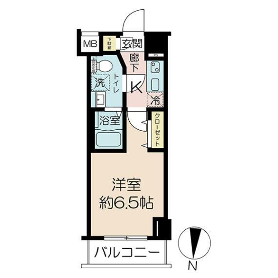 リヴシティ横濱インサイトII(1K) 3階の内観