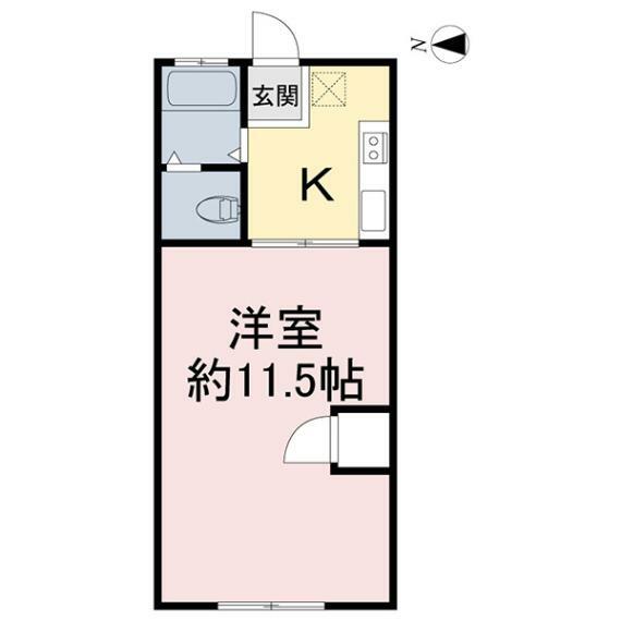 上本郷第二京葉マンション(1K) 3階の内観