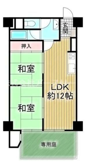 チサンマンション第一江坂(2LDK) 1階の内観