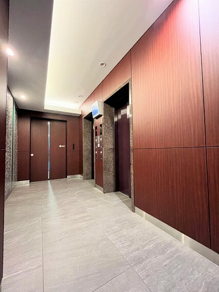 総戸数96戸に対し、エレベーター2基設置