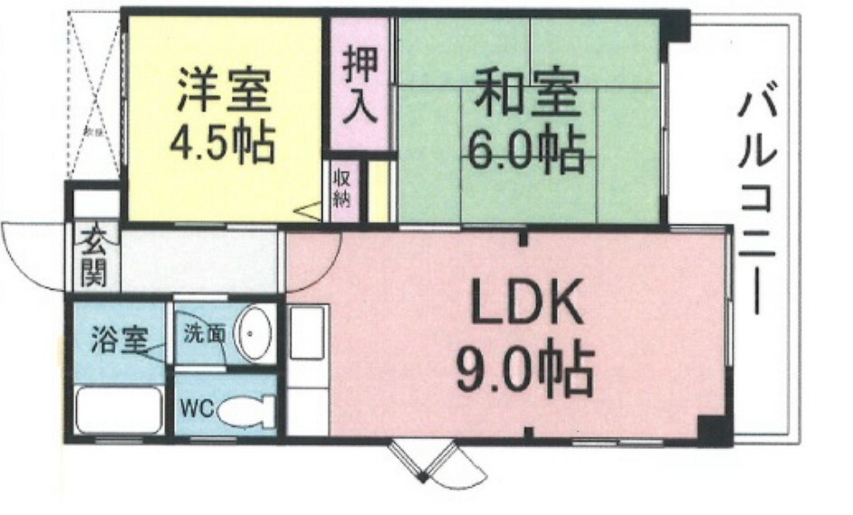 プロスパーI塚口東(2LDK) 5階の内観