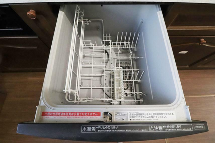家事の時短に便利な食洗機付き