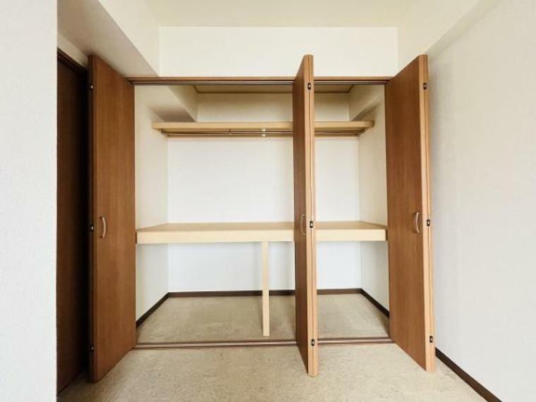 子供部屋収納。収納スペースをしっかり設けることで、お部屋を広く使うことができます。