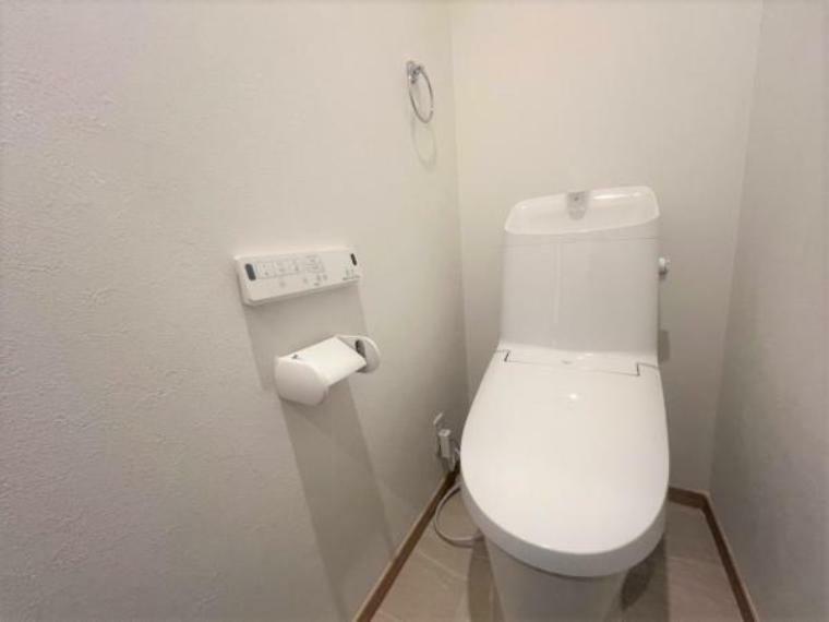 【リフォーム済み】トイレは新品交換致しました。水廻りが新品になり、清潔感のある住宅になりました。