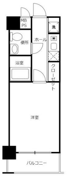 エステート・モア箱崎II(1K) 4階の内観