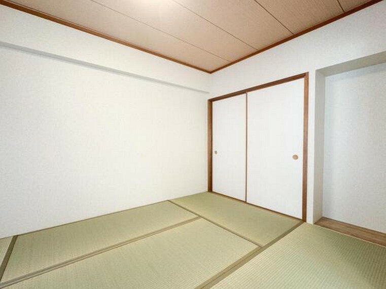 和室はもうひとつのリビングとして、家族みんなが自由なスタイルで楽しめるスペースにもなります。