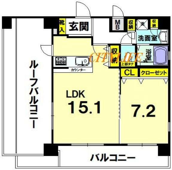 エイペックス京都室町(1LDK) 9階の内観