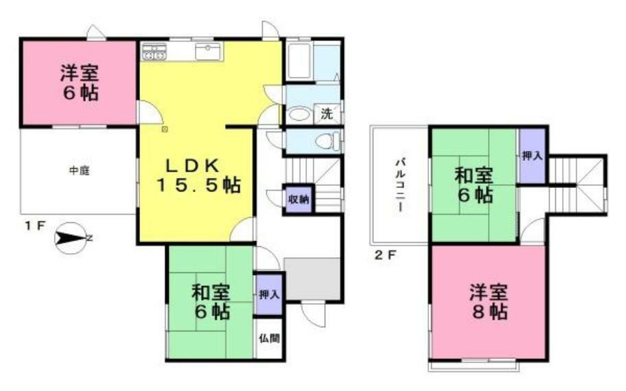 葛城市兵家(4LDK)の内観