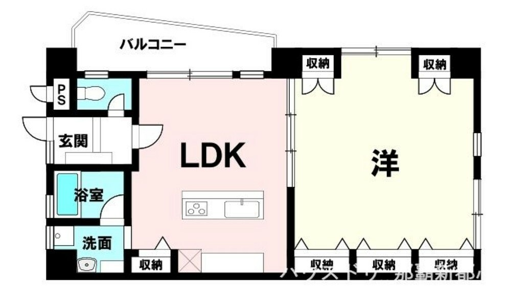 【空室】12階建7階部分・1LDK・専有面積55.57m2・ペット可・駐車場空有！ご案内可能です