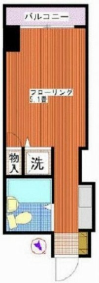 ネオマイム鶴見フルレゾン(1R) 8階の内観