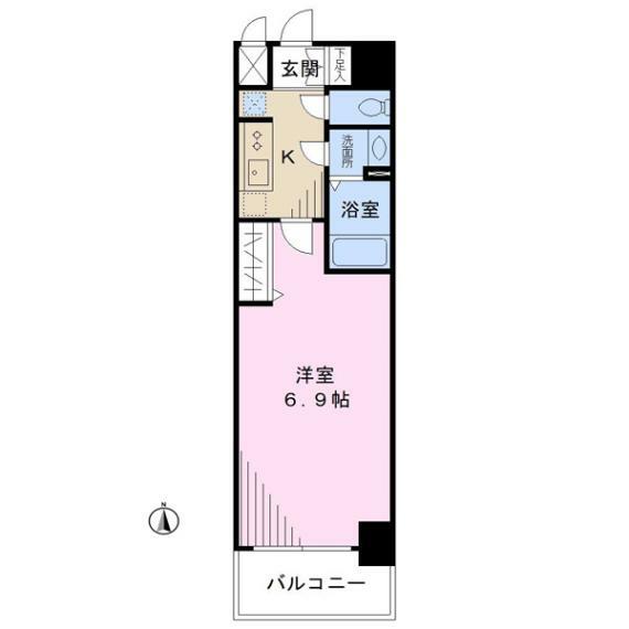 スワンズシティ大阪城コスタ(1K) 10階の内観