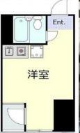 ニューライフ新宿東(1R) 9階の間取り図