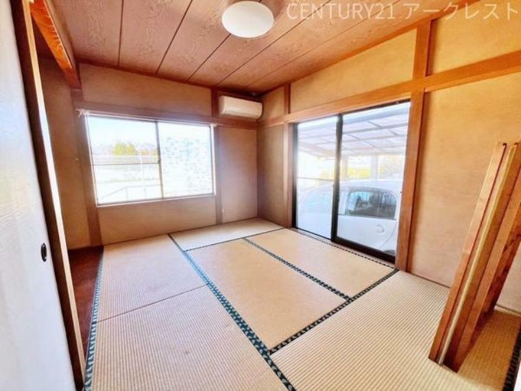 ～Japanese Room～広々とした6帖の和室は、明るくゆっくりできる空間です。