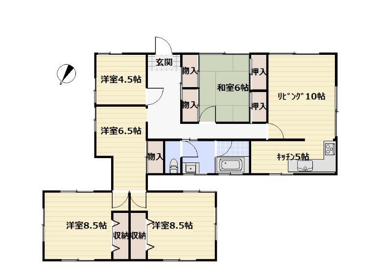 神栖市土合東2丁目(5LDK)の内観