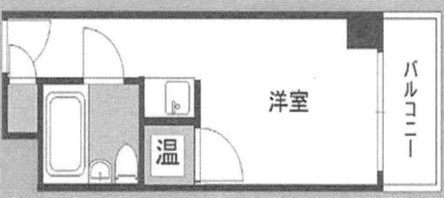 オリエント新大阪アーバンライフ(1K) 6階の間取り図