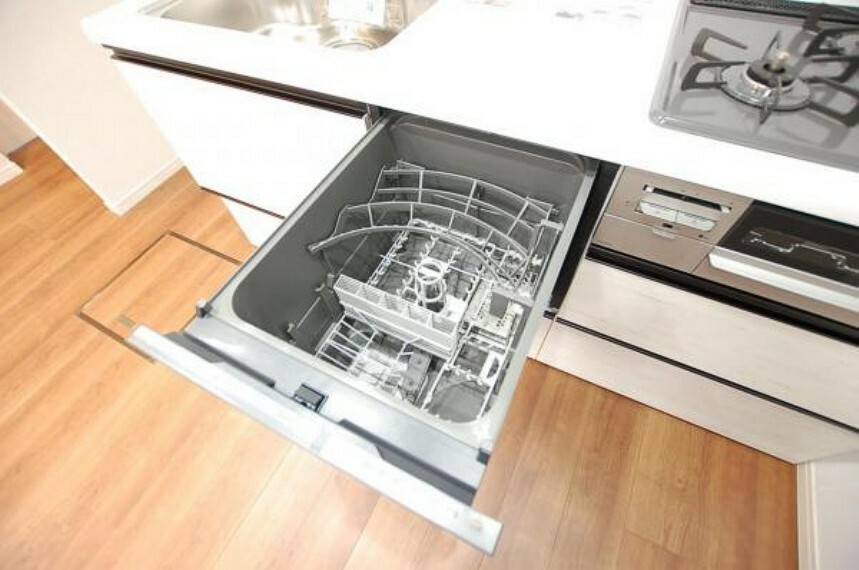 家事負担を軽減する食洗機付きシステムキッチン！