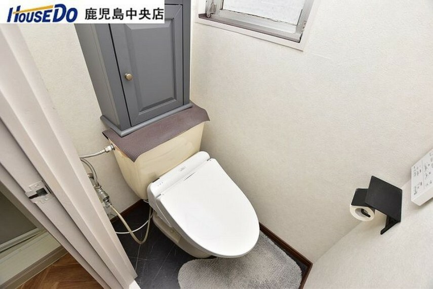 【トイレ】温水洗浄便座機能付きのトイレ！
