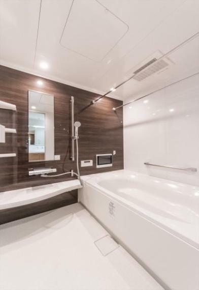 「バスルーム」<BR/>清潔感が大切なバスルーム。落ち着く空間です。