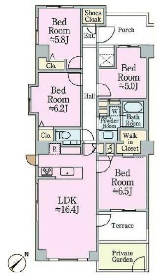 お部屋4部屋あり<BR/>ペットと一緒に暮らせます<BR/>～細則あり