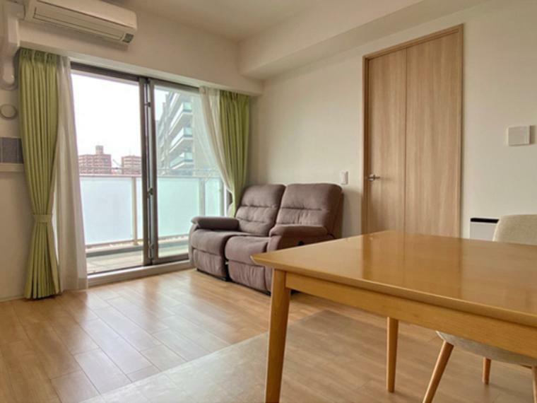 シンプルな間取りで柱などの出っ張りがなく、デッドスペースが少なくお部屋を広く有効活用できます。