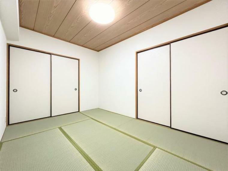【リフォーム済】和室の別角度写真です。お家に一部屋和室があると嬉しいですよね。