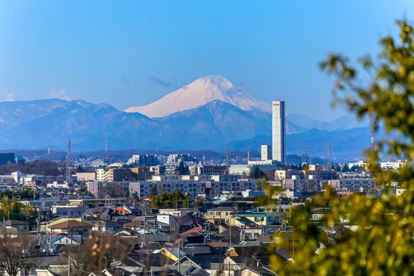 天気が良い日には富士山が見れます（気象条件・季節によります。永続的に保証されるものではありません）