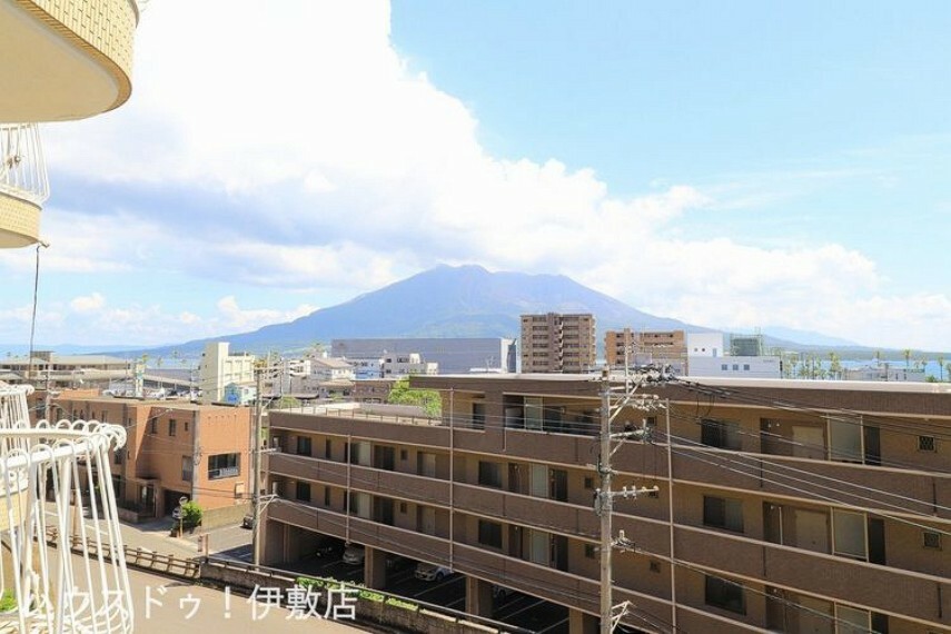 【眺望写真】桜島眺望可能です！