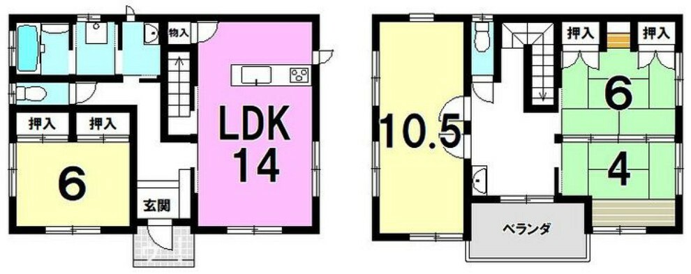 鹿児島市本名町(4LDK)の内観